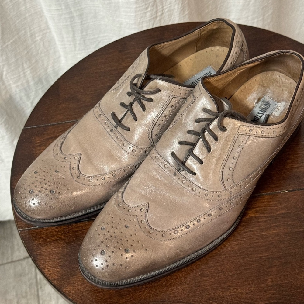 Johnston & Murphy Wingtip Dress Shoes